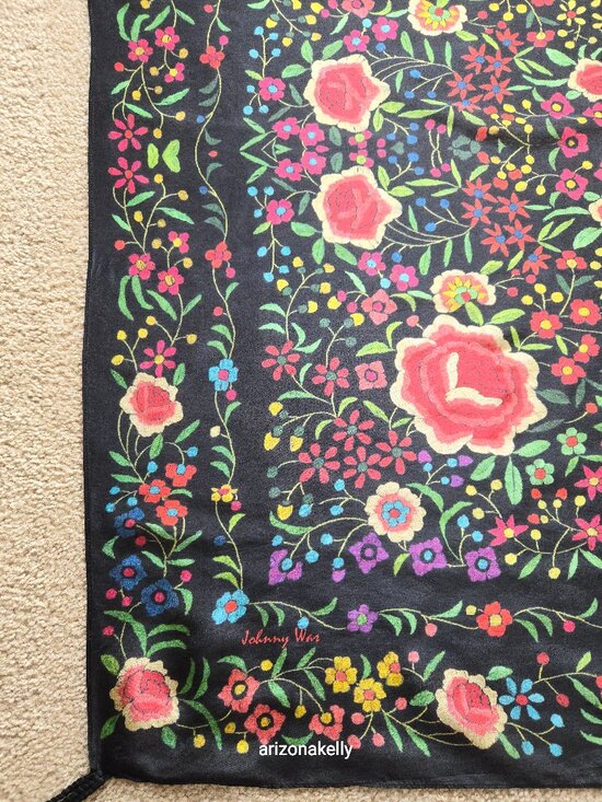 Johnny Was Accessories - Johnny Was Silk Scarf #19
